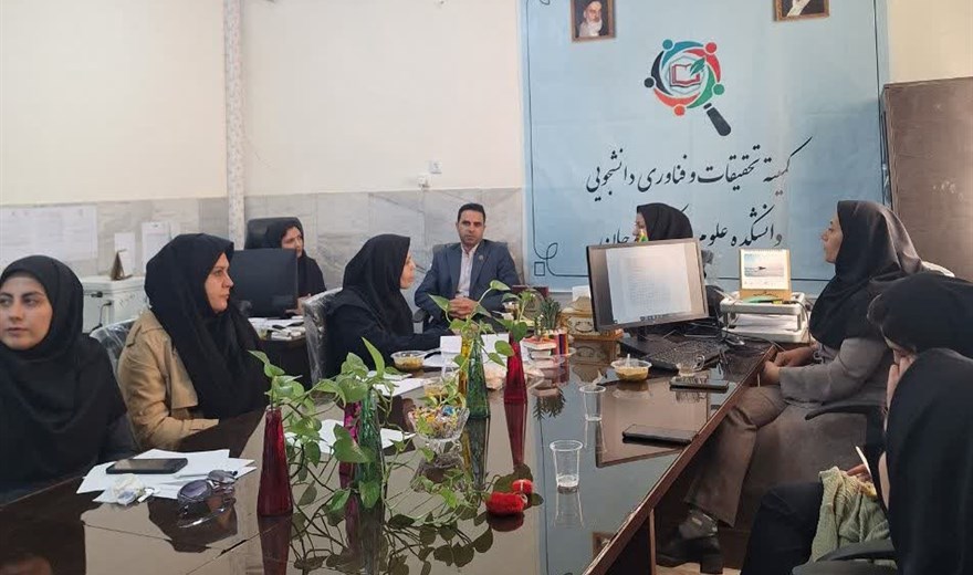 جلسه بررسی نقاط قابل بهبود برنامه ارزشیابی معاونت تحقیقات و فناوری برگزار گردید .