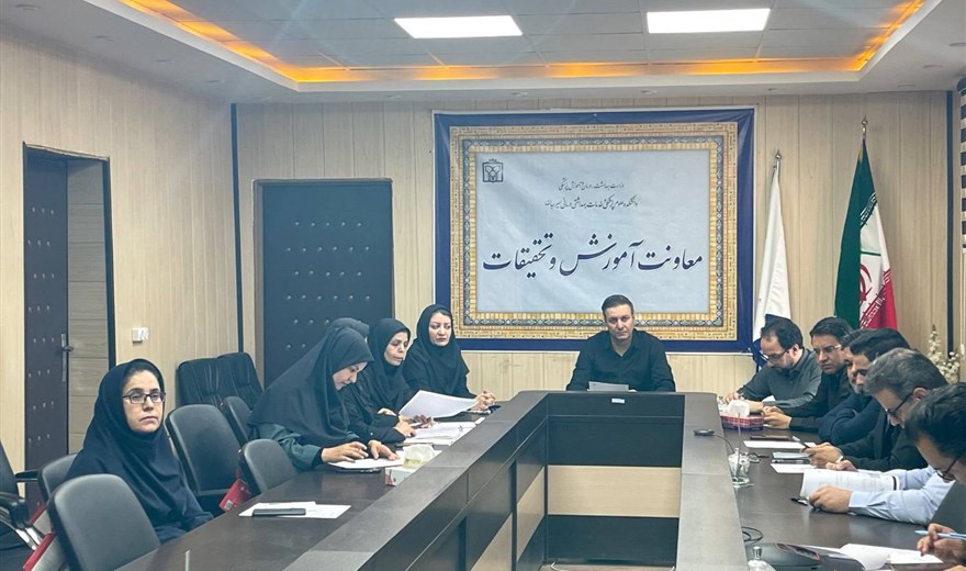 برگزاری جلسه شورای پژوهشی دانشکده