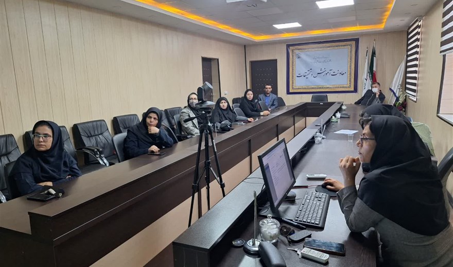 کارگاه آشنایی با شناسه های آکادمیک علم سنجی  برگزار شد .